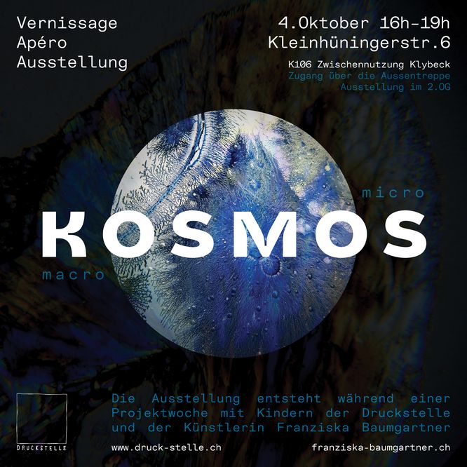 Vernissage, Ausstellung Kosmos